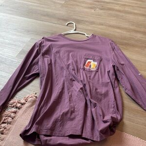 Vineyard Vines Maroon Long Sleeve Shirt